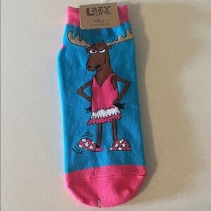 Lazy One Moose Around Socks